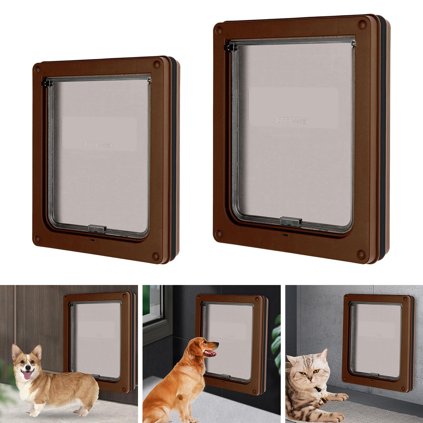 Pet Dog Flap Door Magnetic Lock