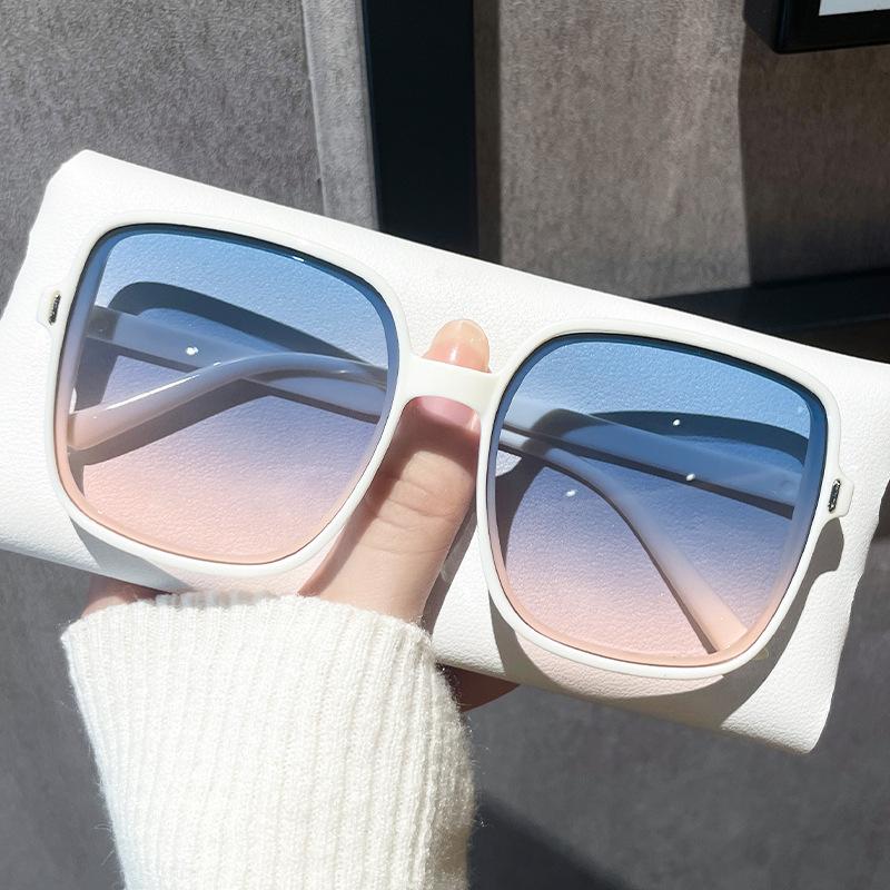 New Women'S Square Framed Minimalist Sunglasses Fashion Women Outdoor Street Photography Sun Glasses Men Eyewear