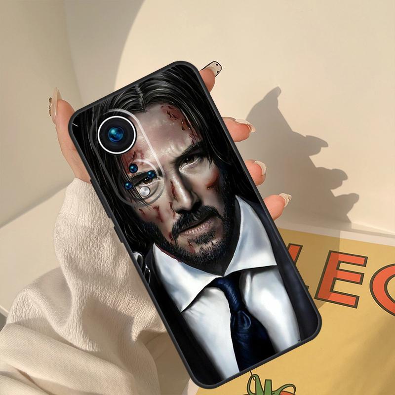 

Cool Movie John Wick Case For Honor Magic 7 Lite 5 6 8 Pro Cover For Honor 200 400 50 70 90 X8a X8b X9a X9b X9c Honor 200 Pro