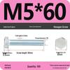8.8 Grade Galvanized Hex Head Bolt, High-Strength M4-M30