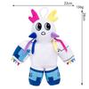 Regretevator Gnarpy Green Sleepy Cat Plush Doll Cute Game Merch Soft Stuffed Animal Toy Green 1pcs