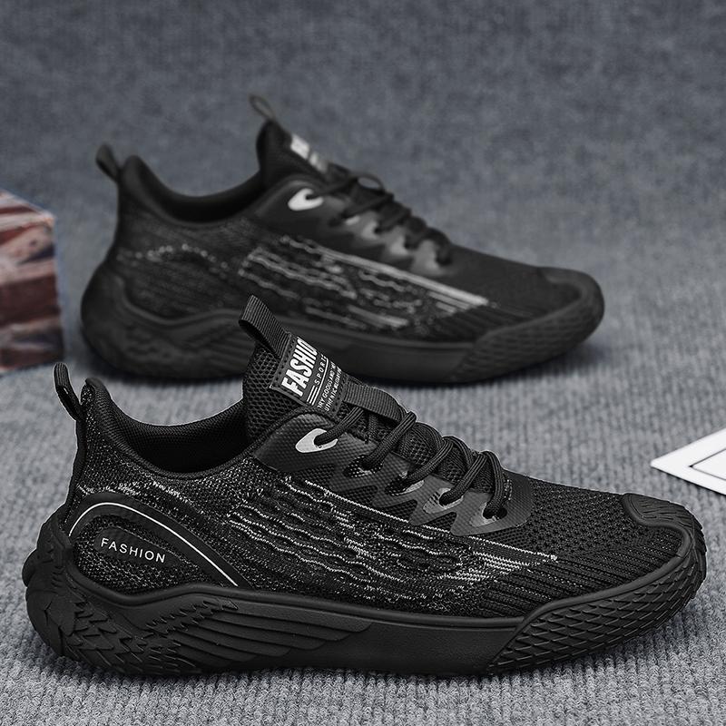 Men's Shoes Men's Sports Shoes Spring and Autumn Mesh Breathable Outdoor Running Shoes Comfortable Non-Slip Casual Shoes
