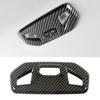 For GWM Tank 300 2024 2024 RHD LHD Wood Grain Accessories Rear Reading Light Frame Trim Black Interior Decor Carbon Sticker