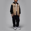 Jordan Neutral Kids Varsity Hooded Jacket Tan Black IO2560-200