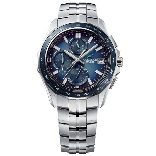 Casio OCEANUS RETRO TONE Manta S7000 OCW-S7000RA-2AJF Blue Dial Watch
