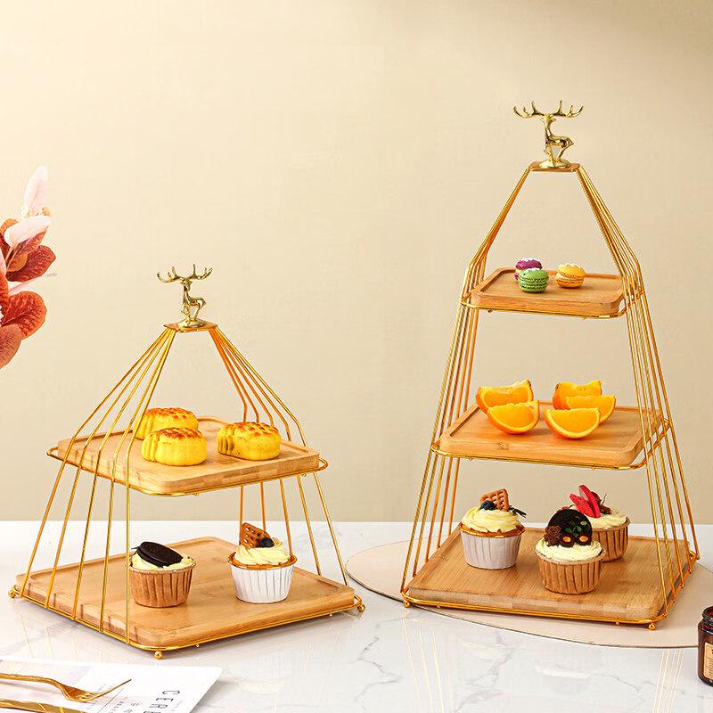 European Style Multi-Layer Ceramic Fruit & Dessert Stand