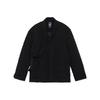 Li Ning X Jackie Chan Collaboration Kung Fu Series Casual Short Lace-Up Cotton Jacket Winter Men Jacket Black AJMR057-1