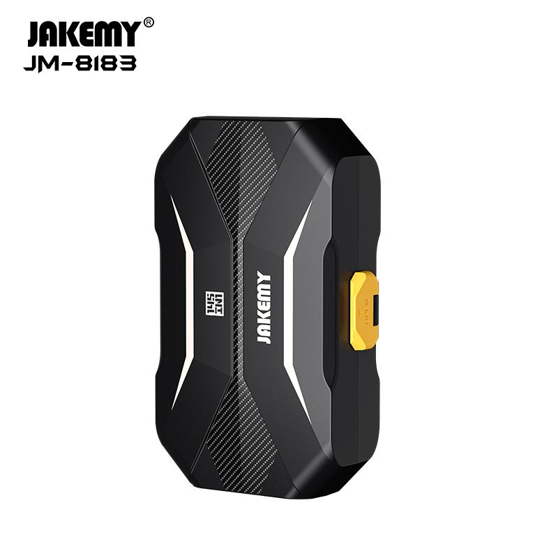 Jakemy JM-8183 Magnetic Screwdriver Set Phillips Slotted Torx CR-V Bits Screw Driver for Mobile Phone Computer Electronic Repair Hand Tools