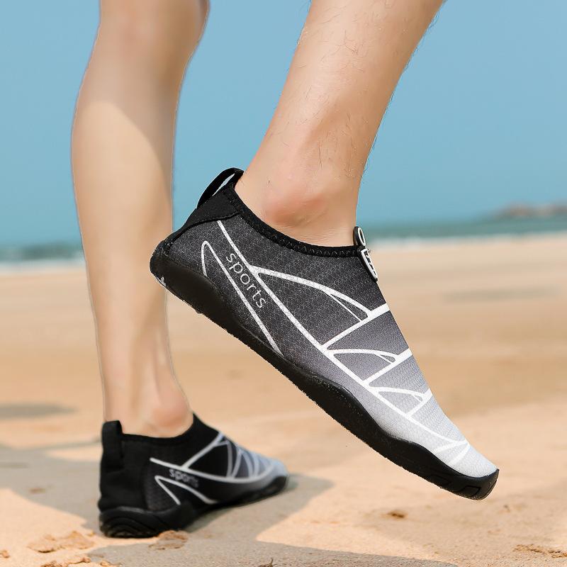 Wasserschuhe für Damen und Herren, barfuß, schnelltrocknende Aquasocken, zum Hineinschlüpfen, Schwimmen, Strandschuhe zum Angeln, Wandern, Surfen, Kajakfahren, Camping, Pool, Fluss, Yoga