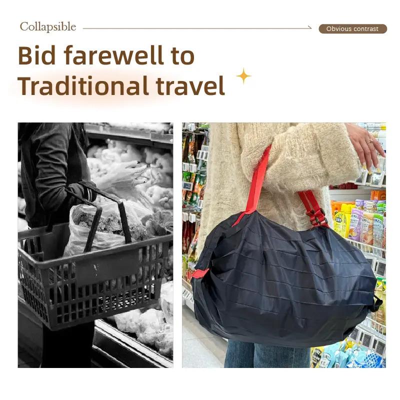 Fashion Home Praktische Einkaufstasche, Öko-Tasche, Falttasche, Werbung, Geschenktasche
