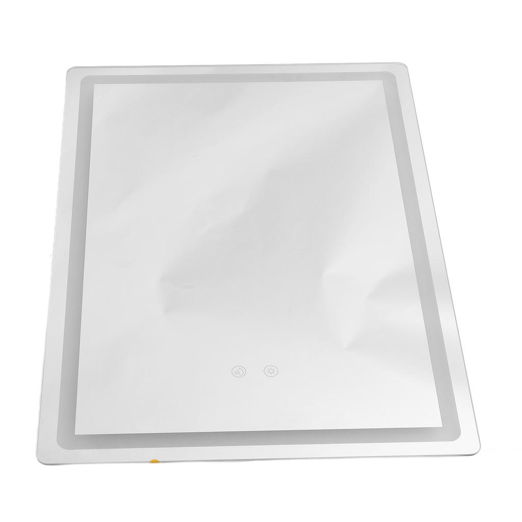 LED Bathroom Mirror Smart Touch Screen Anti Fog Dimmable Wall Mounted LED Vanity Mirror with Lights