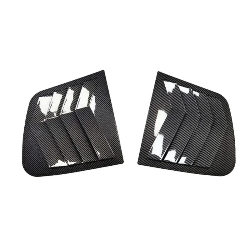 For Kia Sportage KX5 2016 2017 2018  ABS Plastic Rear Window Quarter Louver Cover Side Vent Trim Car Adhesive Accessories