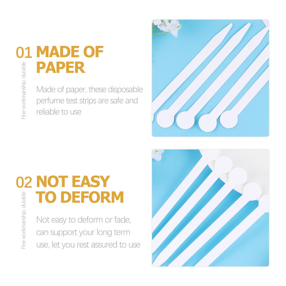 500 Pcs Fragrance Test Strips Aromatherapy Essential Oil Scents Tester Paper Testing Perfume