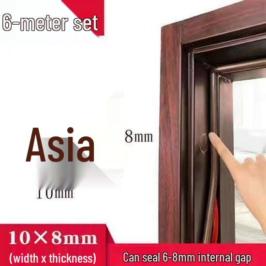 Self-Adhesive Magnetic Soundproof Door and Window Seal Strip