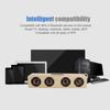 12W W8 Drewniany Głośnik Bluetooth Sound Tyrant Głośnik TV Obsługa Wkładania Karty FM Odbiór Głosu