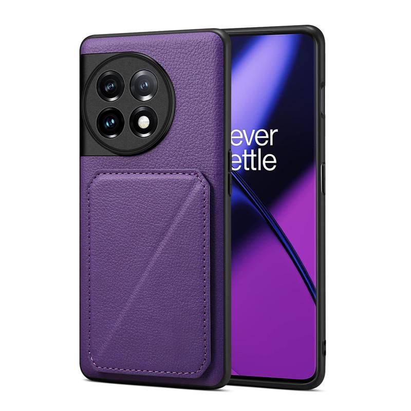 Luxury Wallet Phone Case Card Stealth Holder Leather Magnetic Pocket Cover For Oneplus 12 11 Ace3 2 Pro 2V CE3 Lite Nord 3 N30