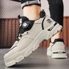 Mens Casual Sneakers Shoes Leather Outdoor Platform Fashion Luxury Designer Sports Running Work Skateboard Boots Tennis