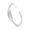 New Hollow Spherical Bracelet with Niche Design, High-end Feel, Light Luxury, Versatile and Open Mouth Jewelry Set