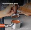 Italian Stainless Steel Coffee Tamper with Flat Base and Ergonomic Handle (51/53/58mm)