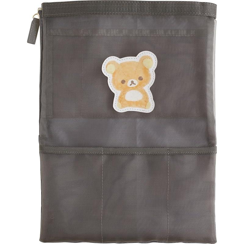 

San-X rilakkuma bag in bag black CA68701 H330×W245×D5mm