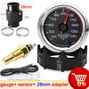 52MM Water Temperature Gauge 40-140 Celsius Car Water Temp Joint Pipe Sensor Adapter 1/8NPT Temperature Indicator for Car