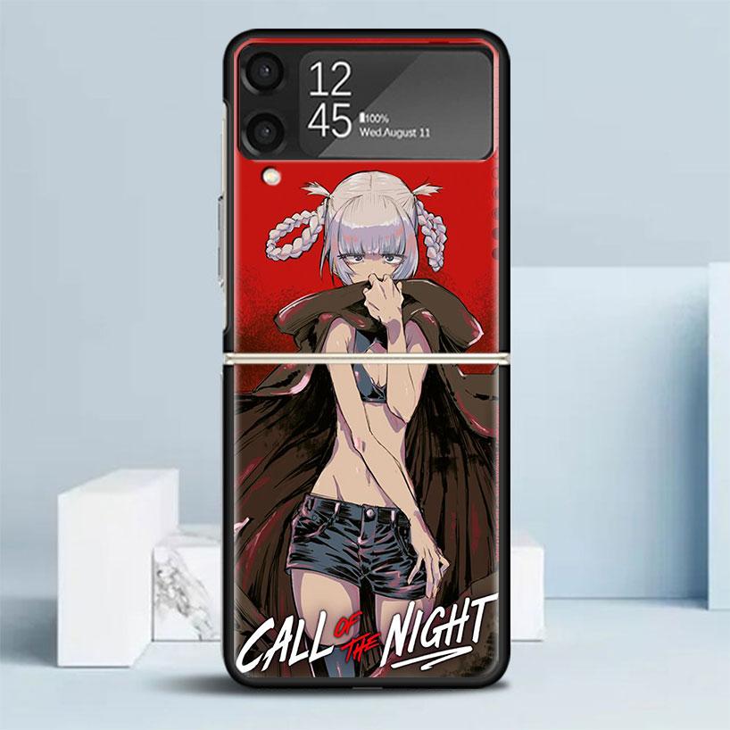 Nazuna Nanakusa Anime Phone Case For Samsung Galaxy Z Flip7 Flip6 5G Flip5 Flip4 Flip3 ZFlip 7 6 3 4 5 Shockproof Back Cover Gal