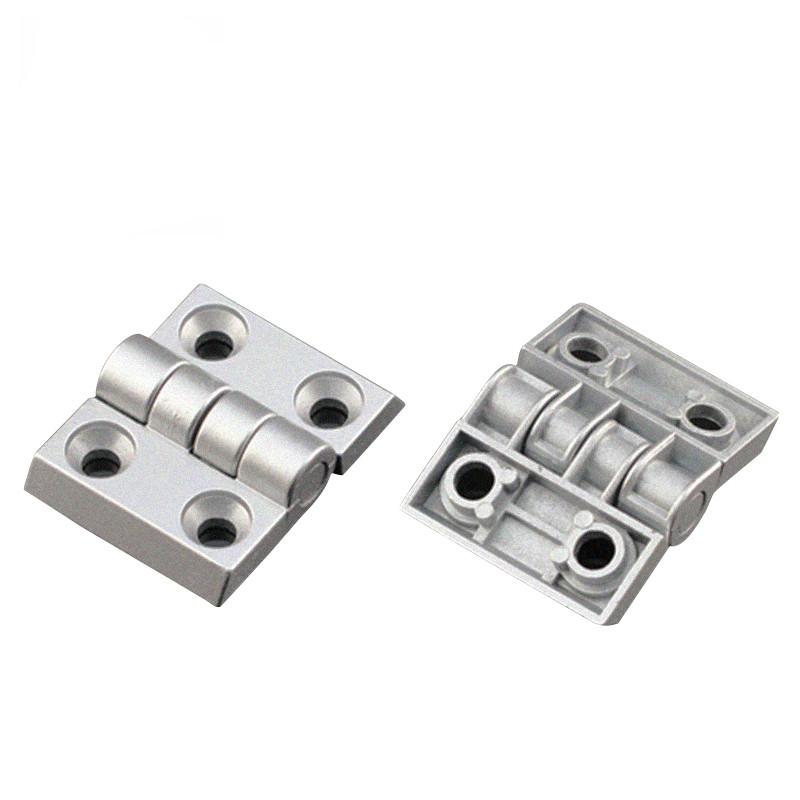 10Pcs/Lot 2020 Aluminum Profile Metal Hinge Zinc Alloy Hinge Aluminum Profile Hinge Hardware Support Hinge