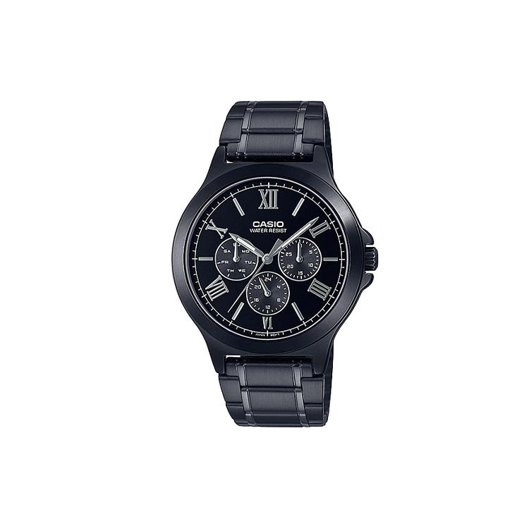 CASIO Men Standard Series Black Watch MTP-V300B-1A MTP-V300B-1A Black Dial