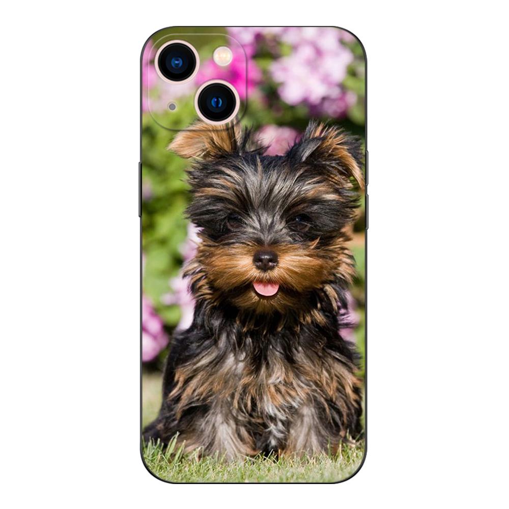 Black Tpu Case For Realme 2 3 3i 5i 5s 6s 7i 6 7 8 8i pro 4g 5g cover Yorkshire Terrier Dog