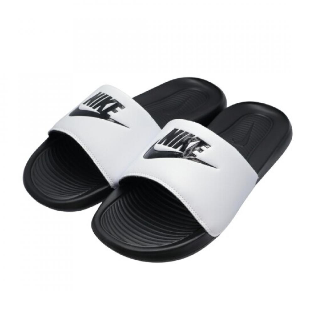 Nike Victory One Slide Cushion Slipper White Black Cn9675 005