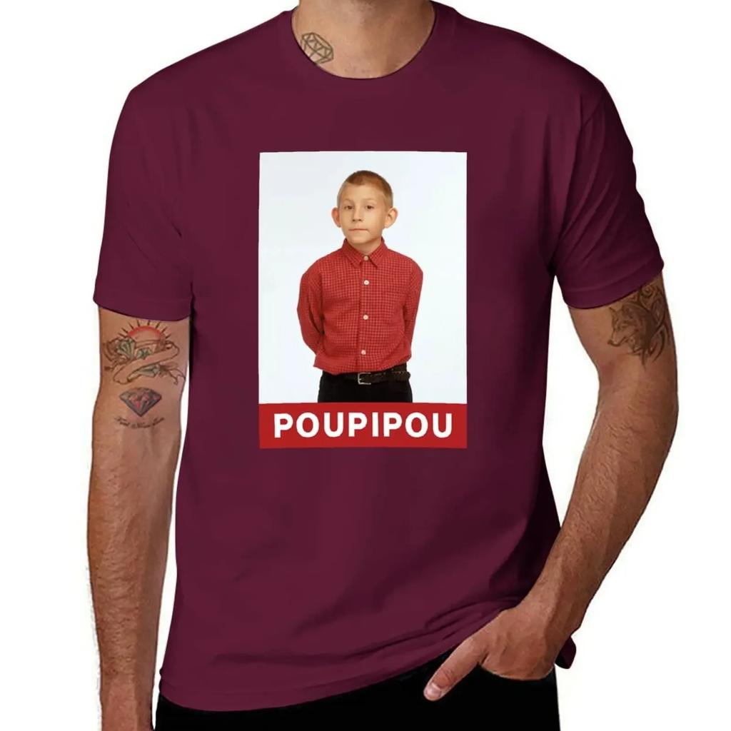 Poupipou Malcolm in the Middle TShirt summer clothes boys animal print cheap stuff anime tshirt shirts men graphic 2025 new m