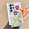 Cute Crayons Shinchan Phone Cover Case for Samsung Galaxy S22 FE S20 Plus S23 Ultra S26 S21 Note 20 Ultra 10 S24 S25 Edge