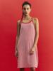 Minasu Menasoo Summer Stripe Terry Strap Onepiece_Red