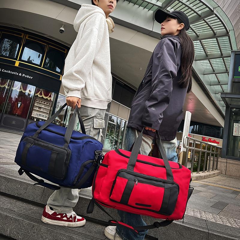 Travel bag Large capacity multi-functional fitness bag Portable short-distance light travel storage Sports bag