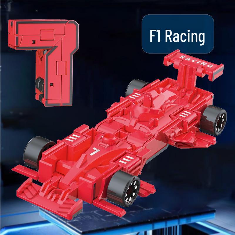 Children's Transforming Number Robot Toy Combiner – Assembled Autobot