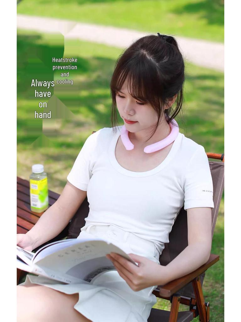 Eis Kühlkette: Sommer Nackenring zur Hitzelinderung und Temperaturkontrolle