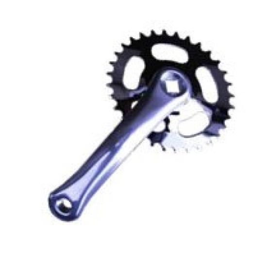 Shikishima Bicycle Right Crank Aluminum 32T-165mm