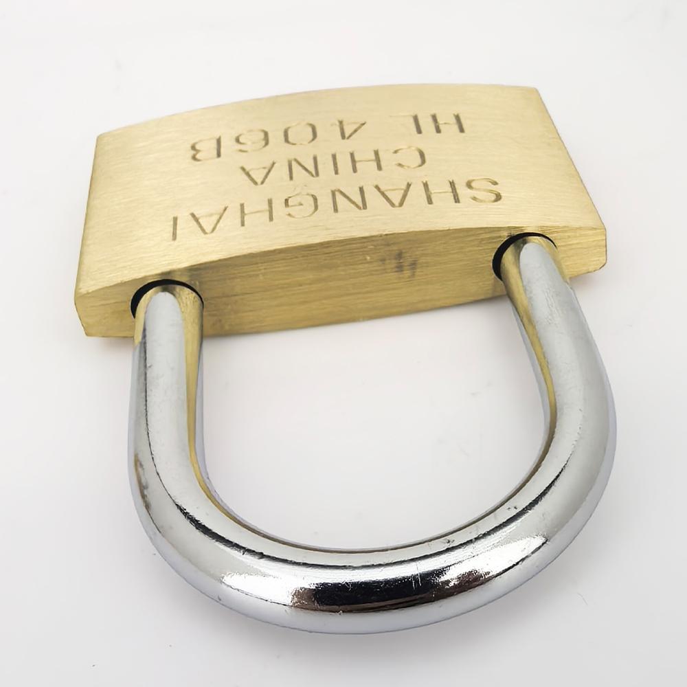 Copper Padlock Small Locks for Luggage Case Locker Home Improvement Hardware 20mm 25mm 30mm 40mm 50mm Include 3Keys 4