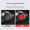 LLKD4 Real Carbon Fiber Engine Start Stop Button Trim Sticker For Ford Focus 2015-2018 For Ford Kuga 2013-2019 Car  Accessories