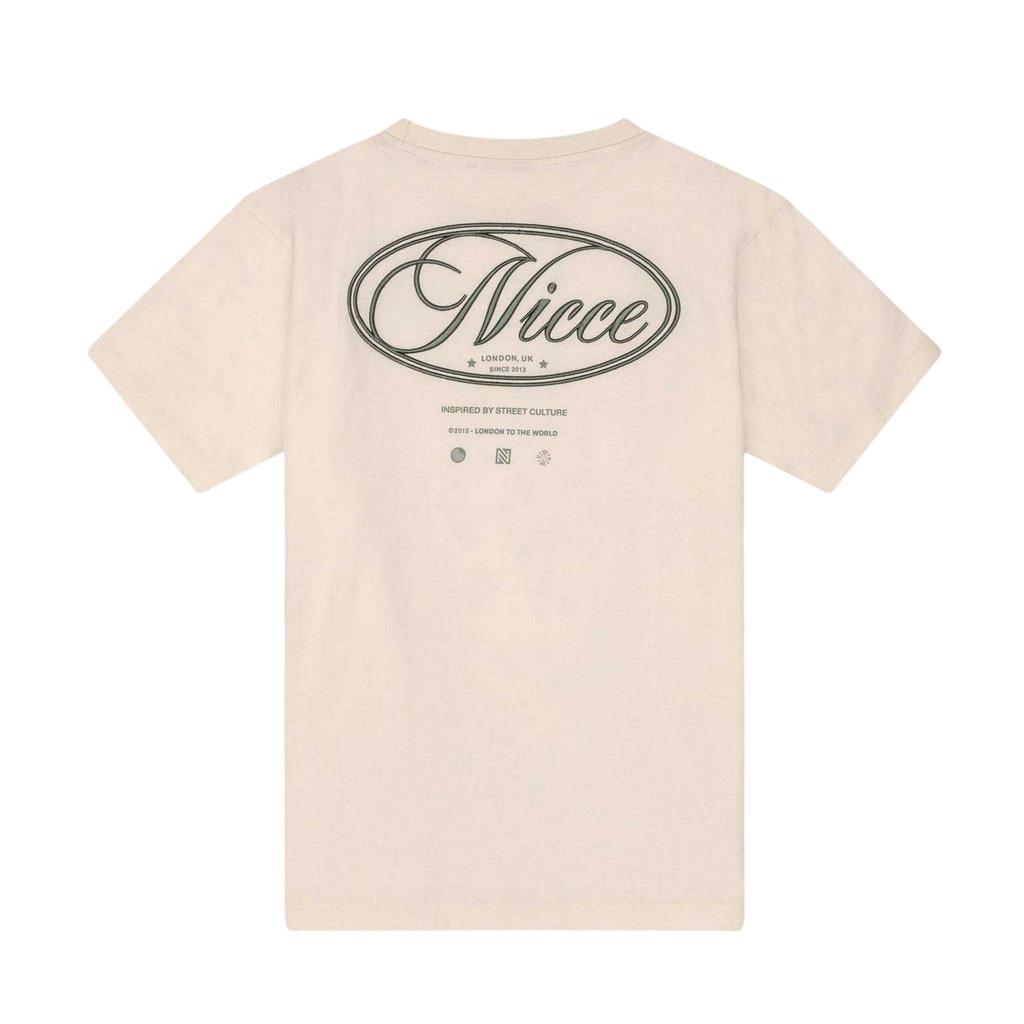 Nicce Mens Grant Back Print Oversized T-Shirt