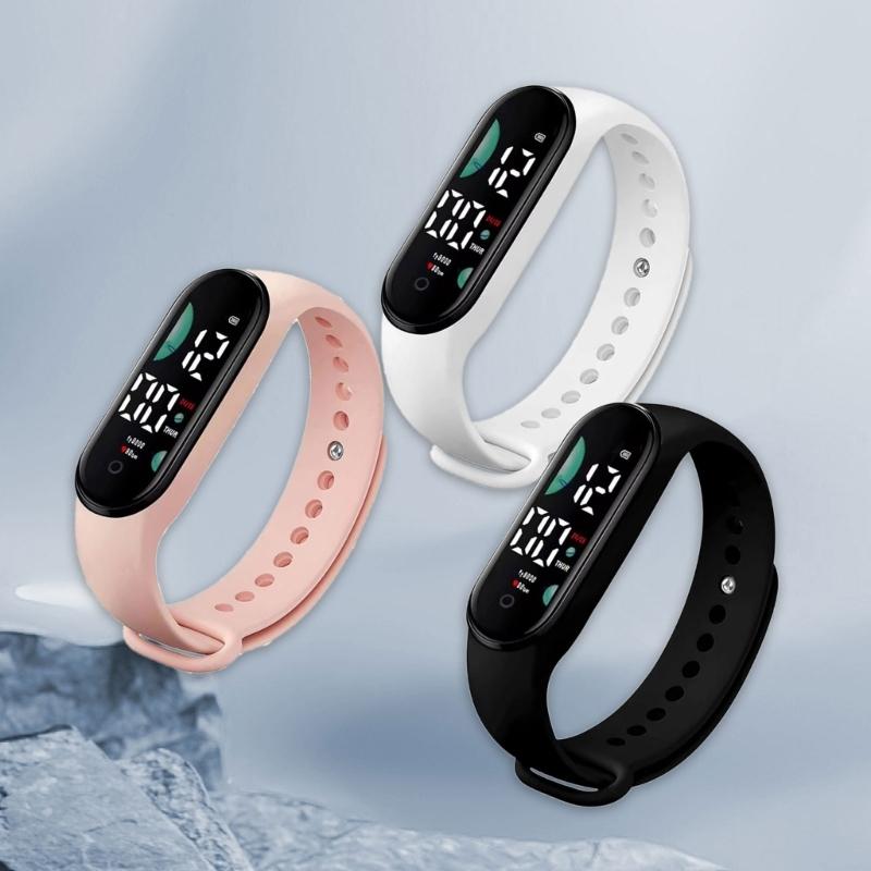 M9 Health Monitoring Wristband IP68 Waterproof Designs Multifunction M9 Intelligent  Bracelet Comfortable Wearing for Everyday Use