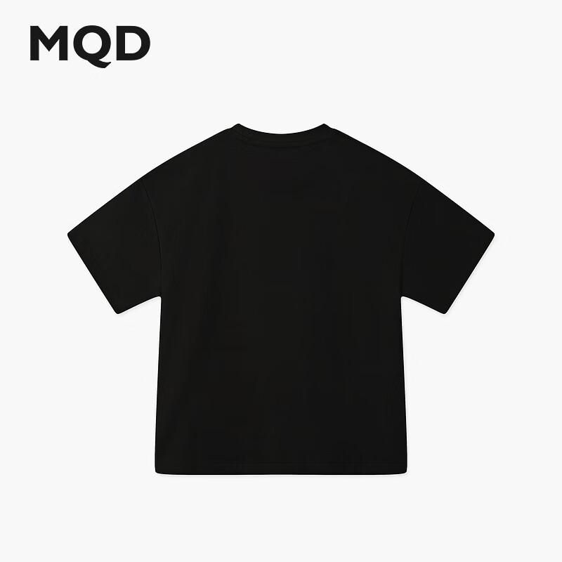 MQD Boys  Summer Academy Style Letter T-Shirt 120cm