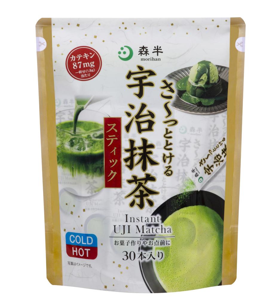 Morihan Quick Melting Uji x 30 sticks Matcha, 1.8g