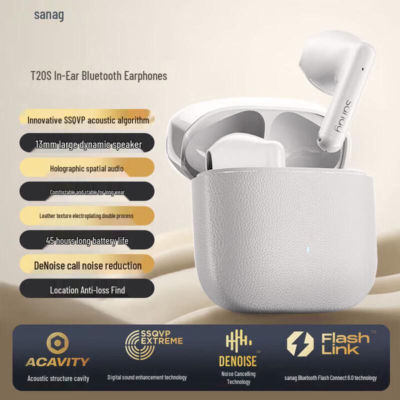 

SANAG T20S True Wireless Bluetooth Earbuds