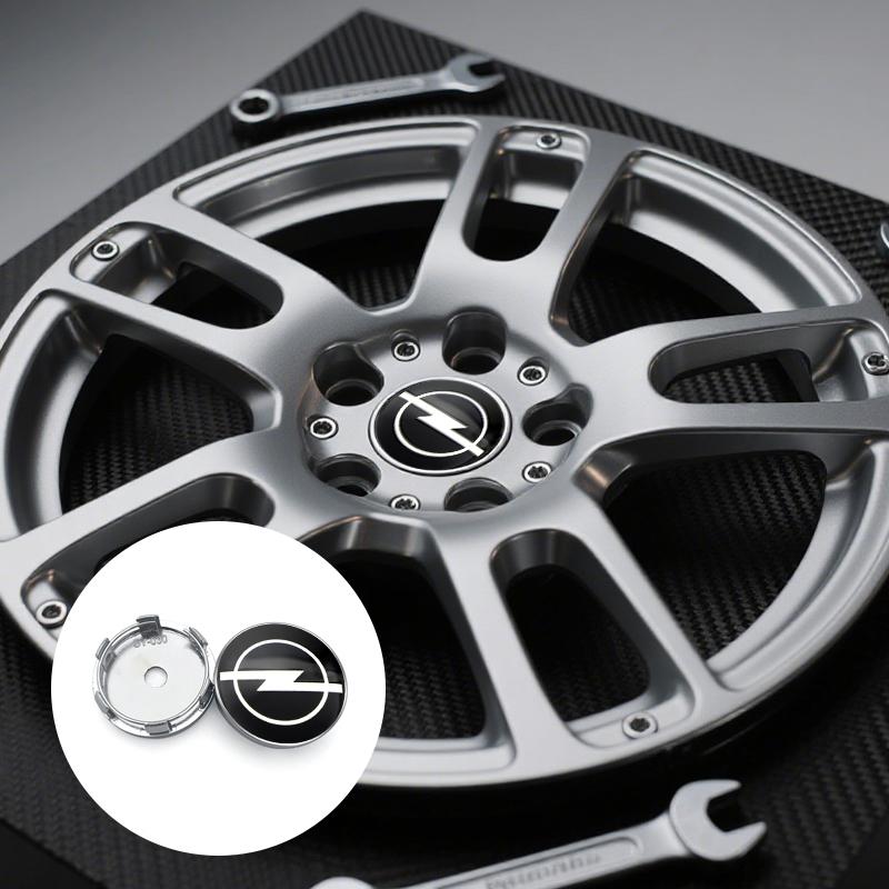 4PCS 60mm Car Wheel Center Caps Tyre Rim Hub Cap Cover Stickers Badge For Opel Astra J Insignia Astra G Corsa Zafira Accessories