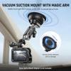 360-Degree Rotation Car Suction Mount - Stable Base for Insta360 ONE & Panoramic Action Cameras