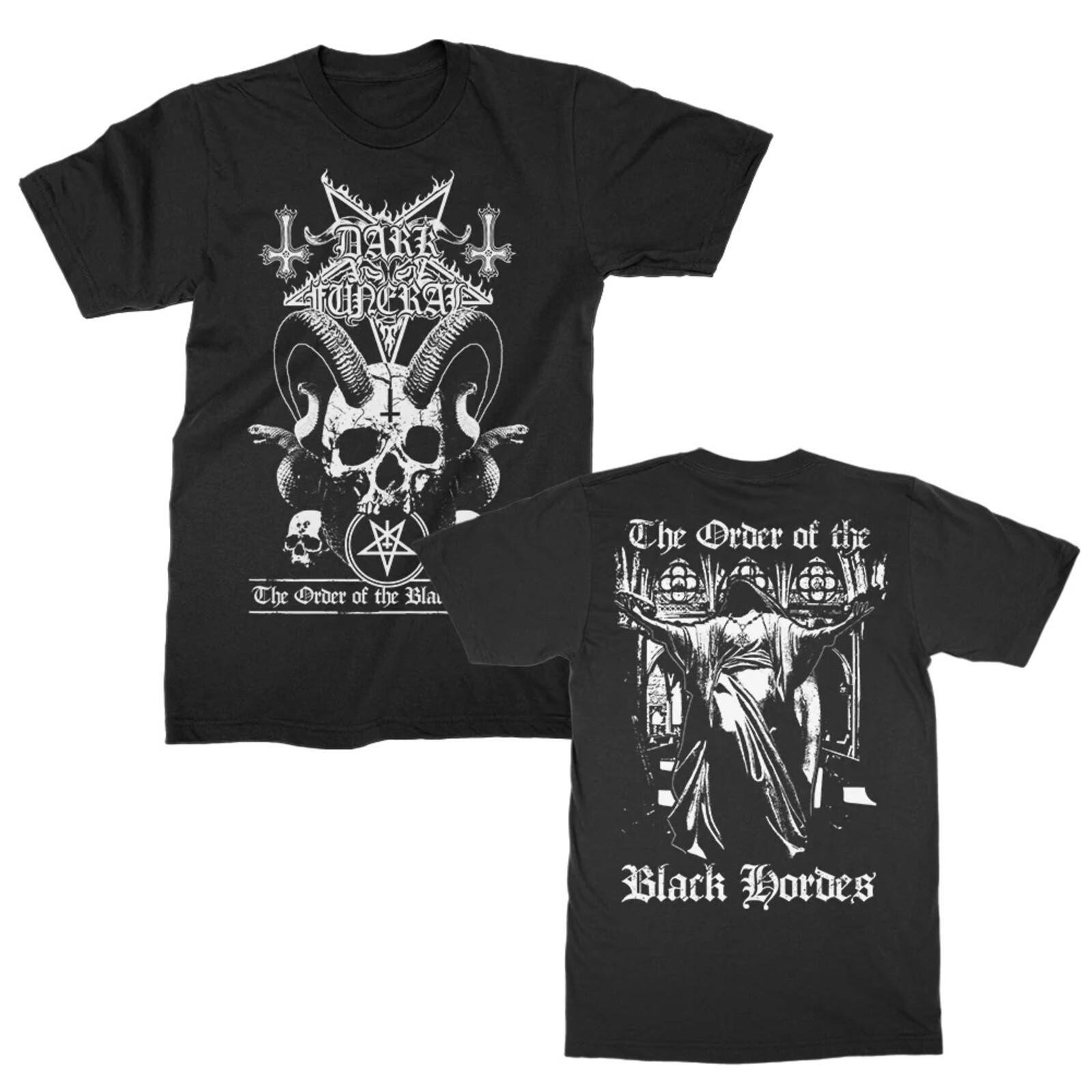 DARK FUNERAL cd cvr THE ORDER OF THE BLACK HORDES Official SHIRT 2X New vobiscum XXXXL