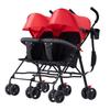 Wheeled Six Twin Baby Stroller Ultra Lightweight Fold Multi Functional Stroller