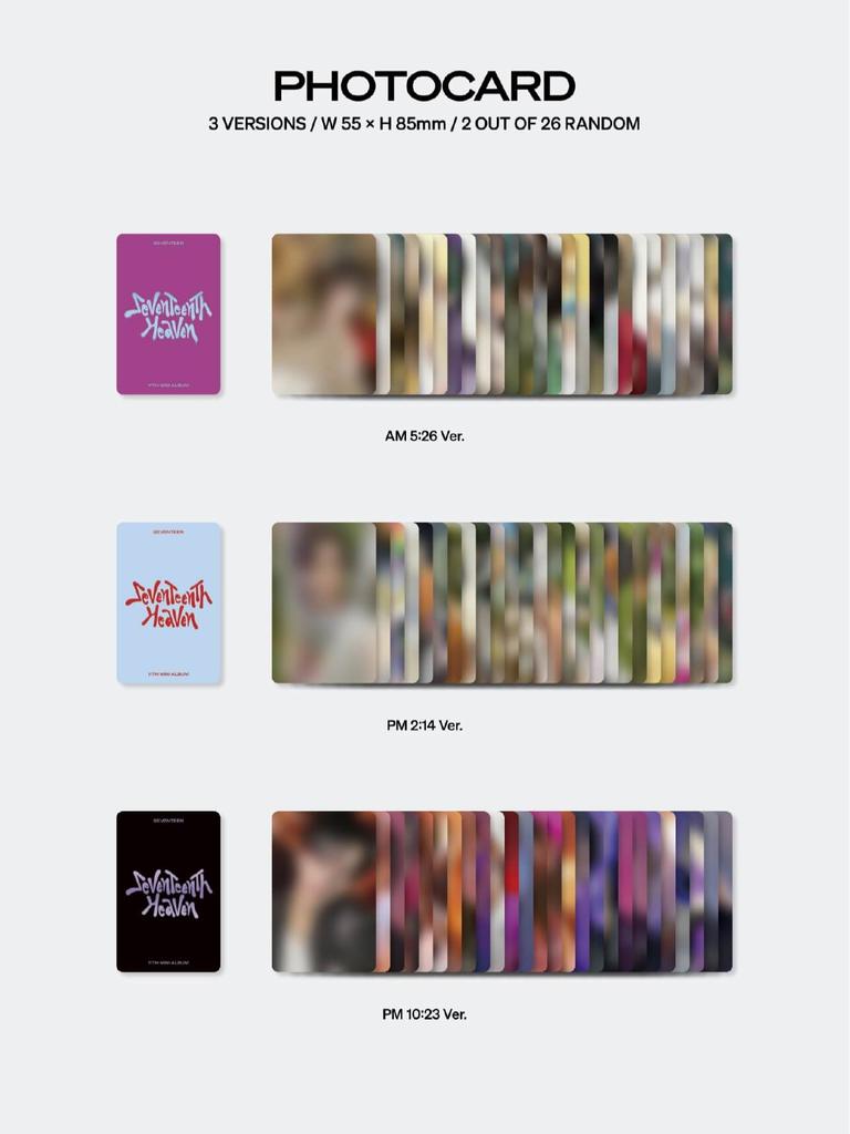 Seventeen (SVT) 11th Mini Album - Seventeenth Heaven