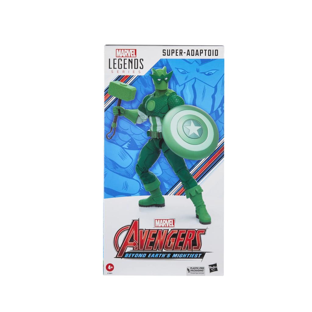 Hasbro Marvel Legends Series Super Adaptoid Avengers 60th Anniversary Collection Size Tall Action Figure F7091 12" 6" Scale,